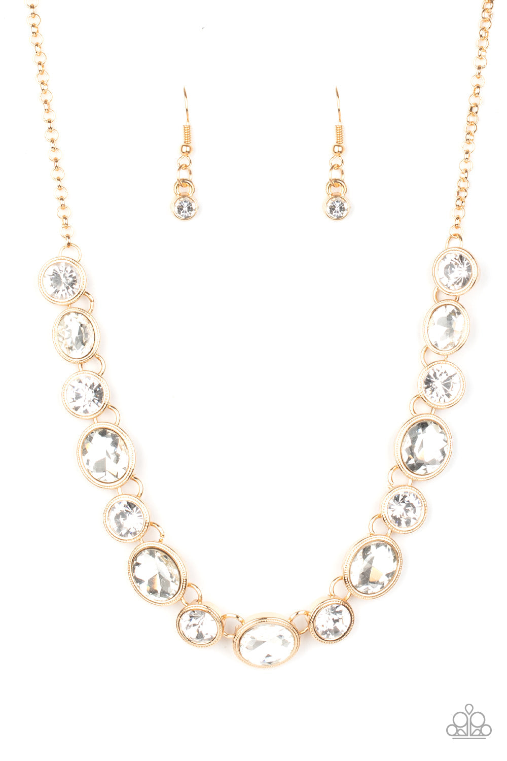 Paparazzi Girls Gotta Glow - Gold Necklace - Pusher P