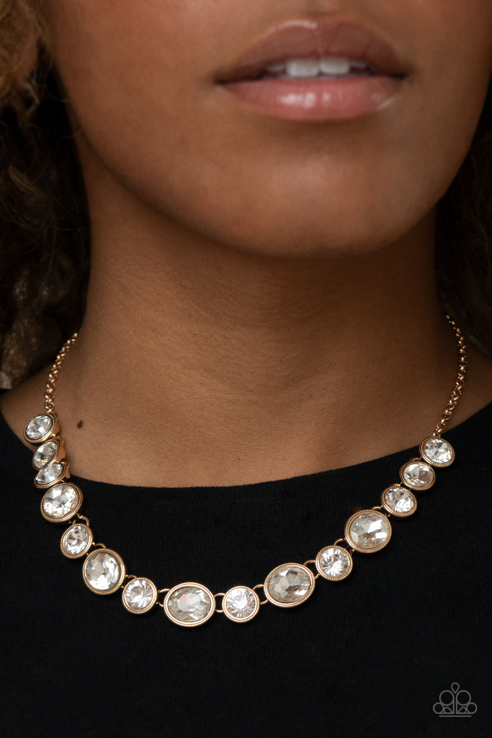 Paparazzi Girls Gotta Glow - Gold Necklace - Pusher P