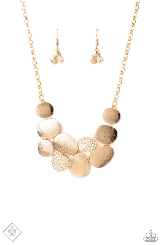 Paparazzi A Hard LUXE Story - Gold Necklace - Pusher P