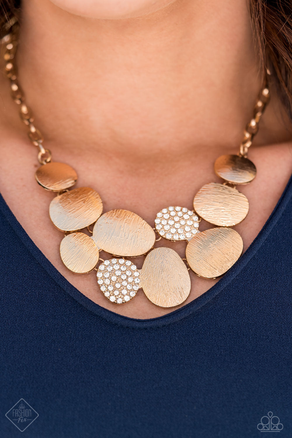 Paparazzi A Hard LUXE Story - Gold Necklace - Pusher P