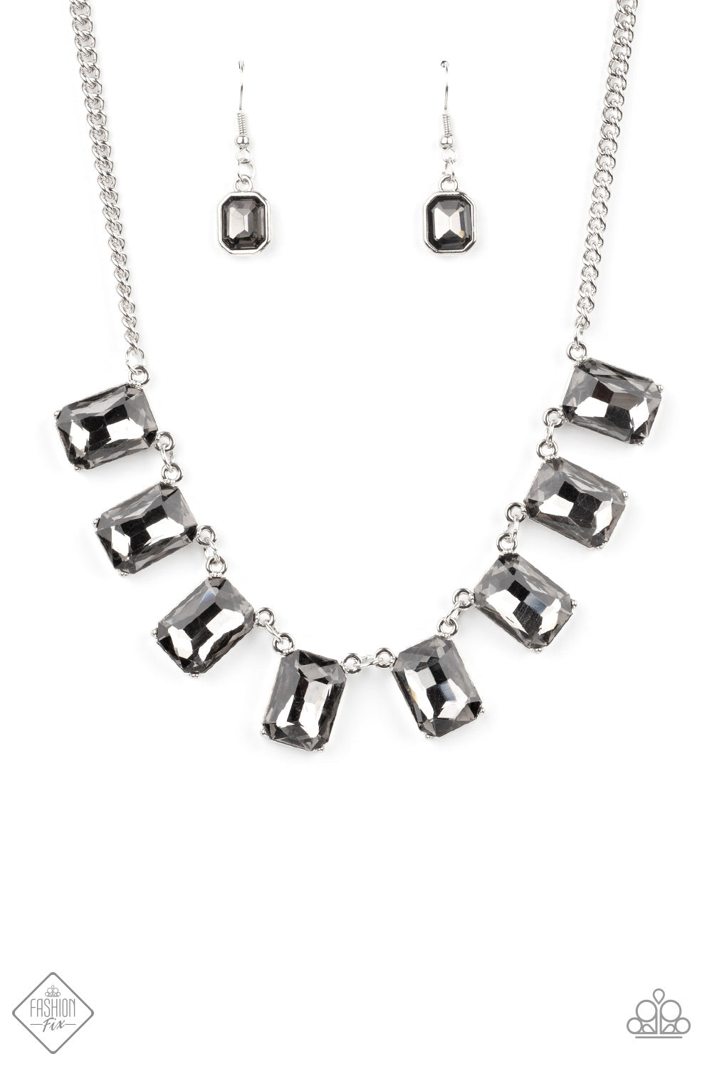 Paparazzi After Party Access - Silver Necklace - Pusher P