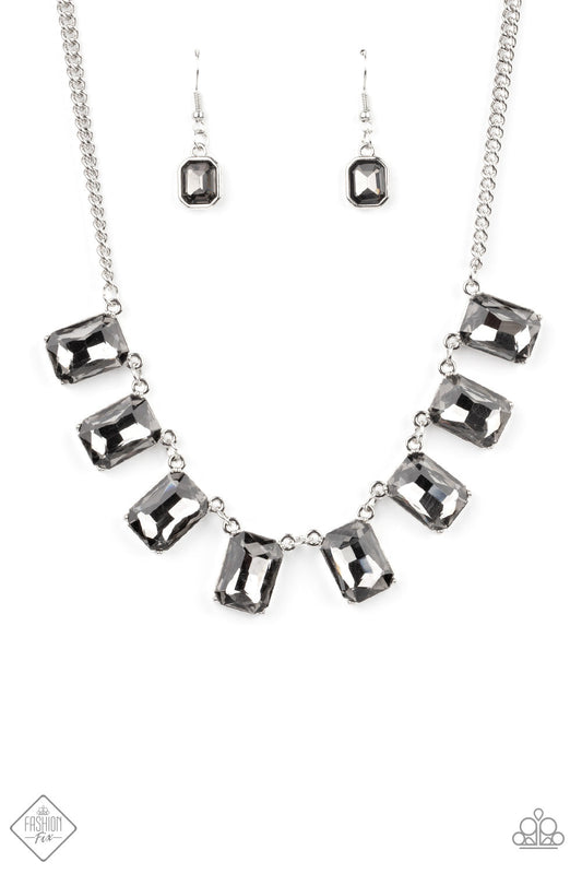 Paparazzi After Party Access - Silver Necklace - Pusher P