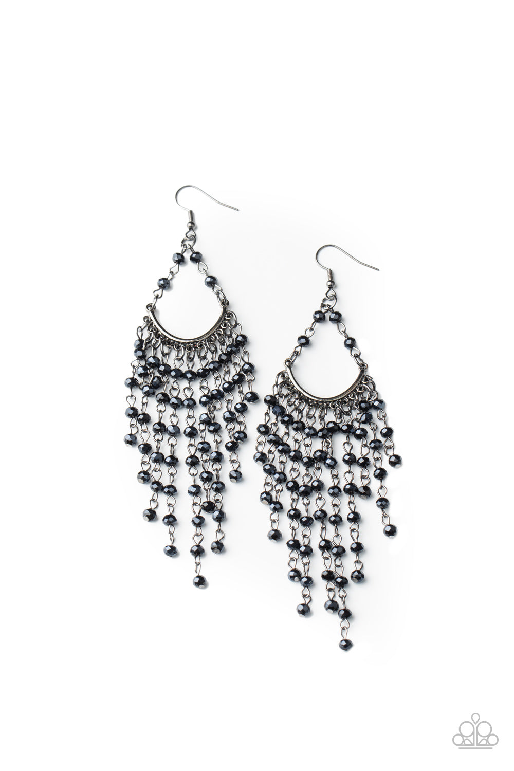 Paparazzi Metro Confetti - Blue Earrings - Pusher P