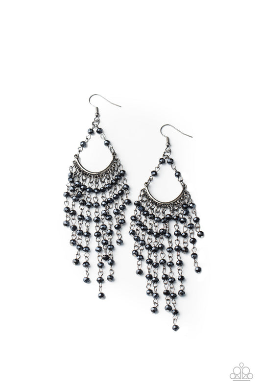 Paparazzi Metro Confetti - Blue Earrings - Pusher P