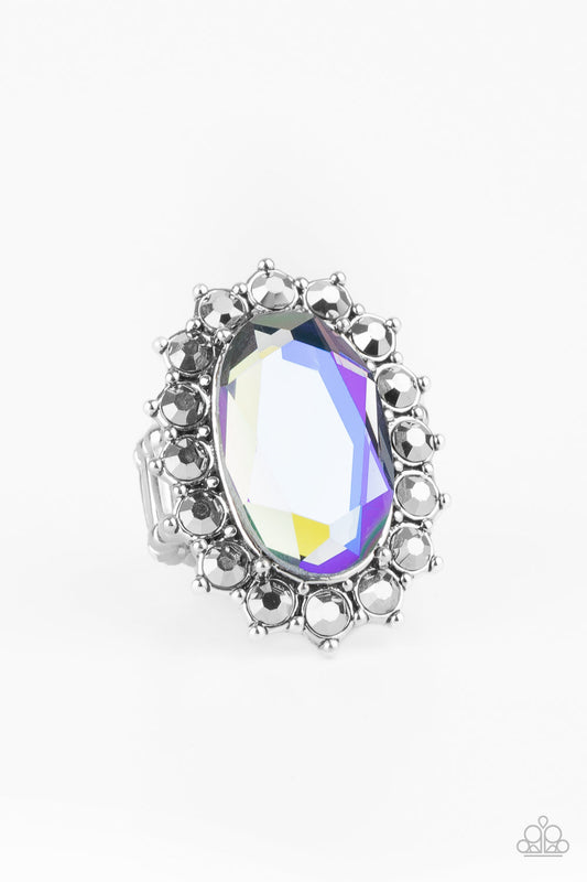 Paparazzi Bling Of All Bling - Blue Ring - Pusher P