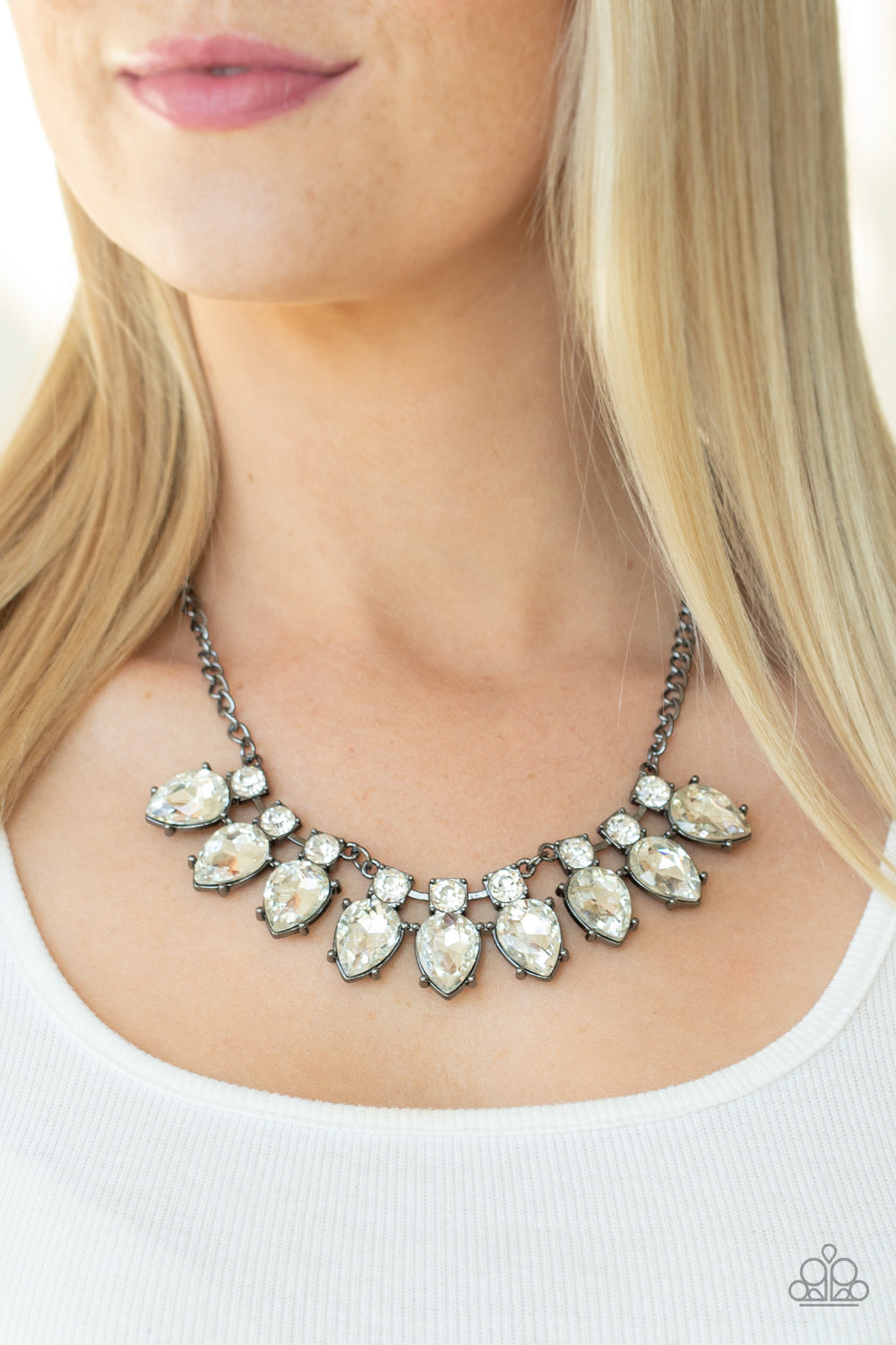 Paparazzi Extra Enticing - Black Necklace - Pusher P