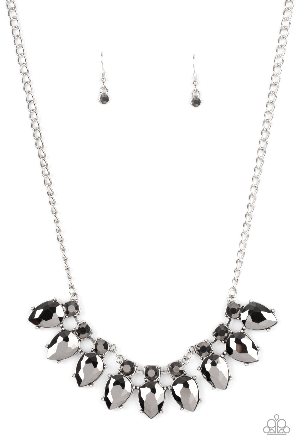 Paparazzi Extra Enticing - Silver Necklace - Pusher P