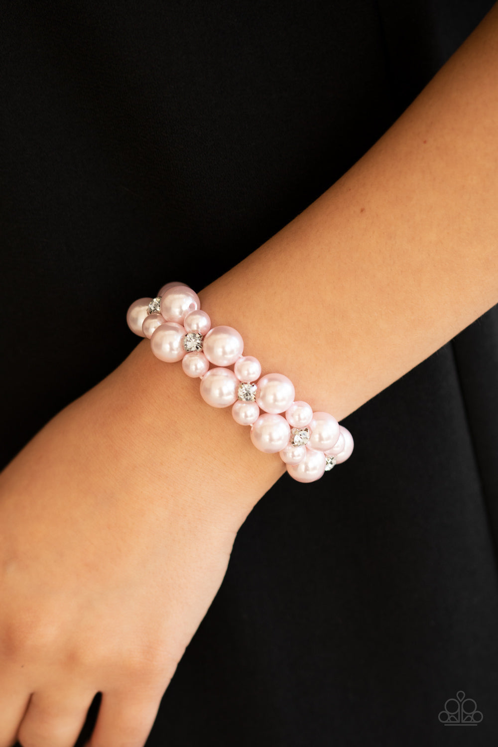 Paparazzi Flirt Alert - Pink Bracelet - Pusher P