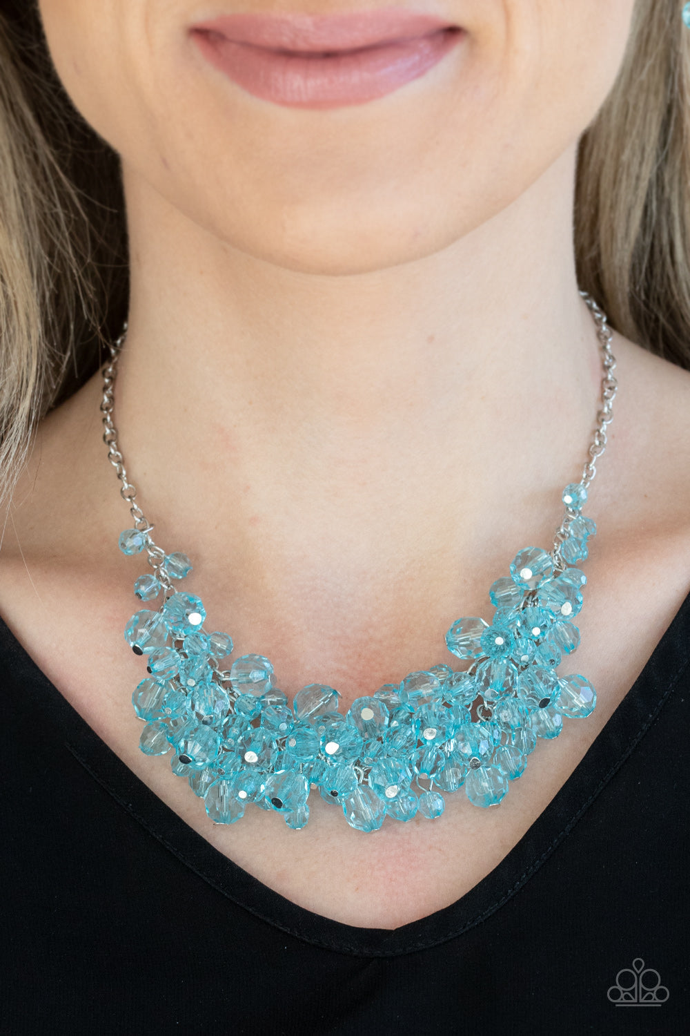 Paparazzi Let The Festivities Begin - Blue Necklace - Pusher P