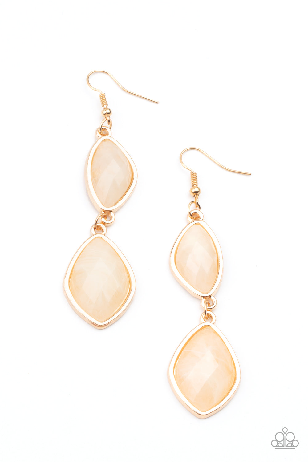 Paparazzi The Oracle Has Spoken - Gold Earrings - Pusher P