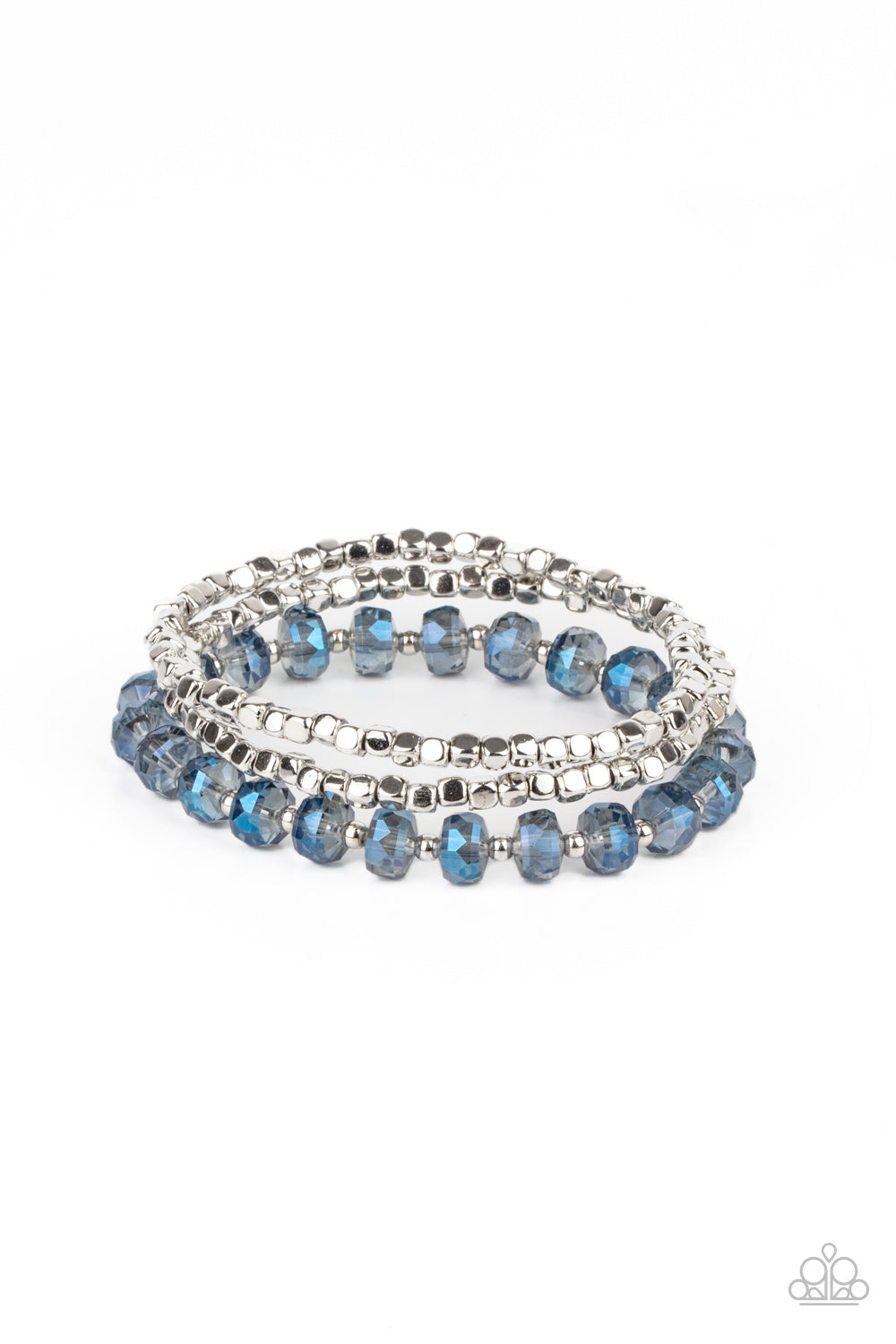 Paparazzi Celestial Circus - Blue Bracelet - Pusher P