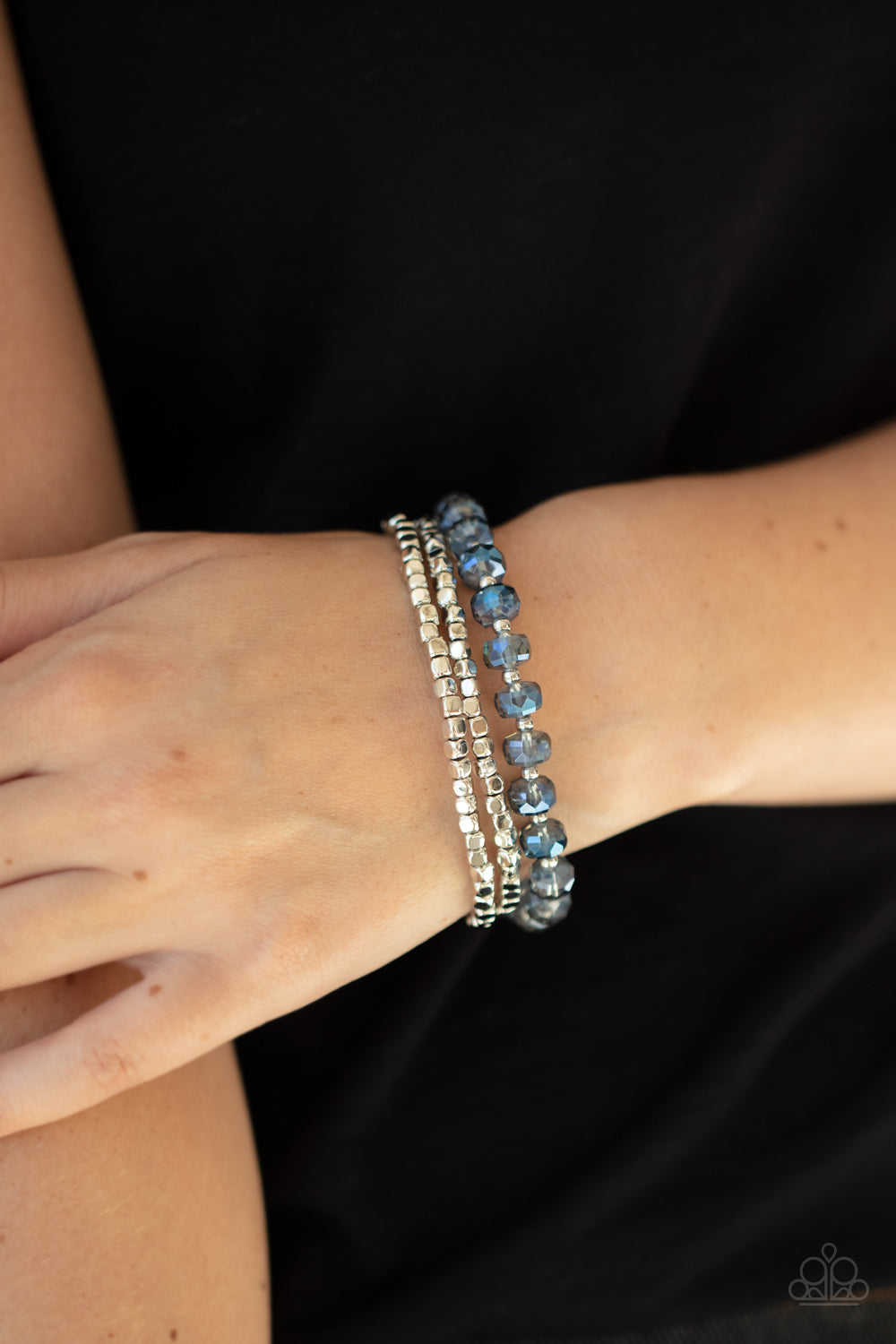 Paparazzi Celestial Circus - Blue Bracelet - Pusher P