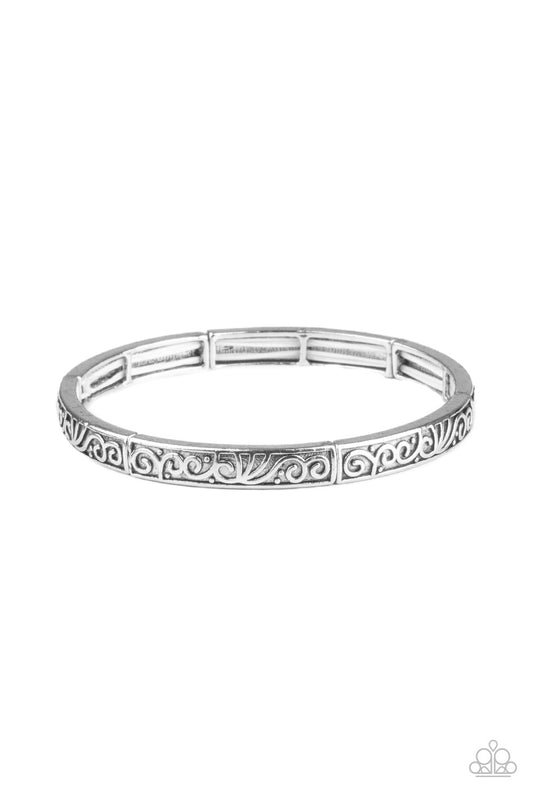 Paparazzi Precisely Petite - Silver Bracelet