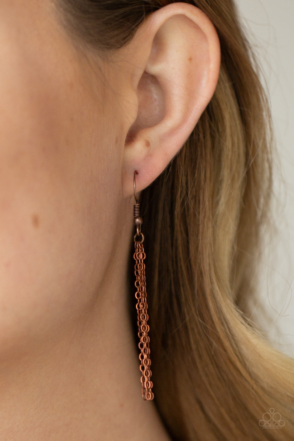 Paparazzi Choose Faith Inspirational Copper Necklace - Pusher P