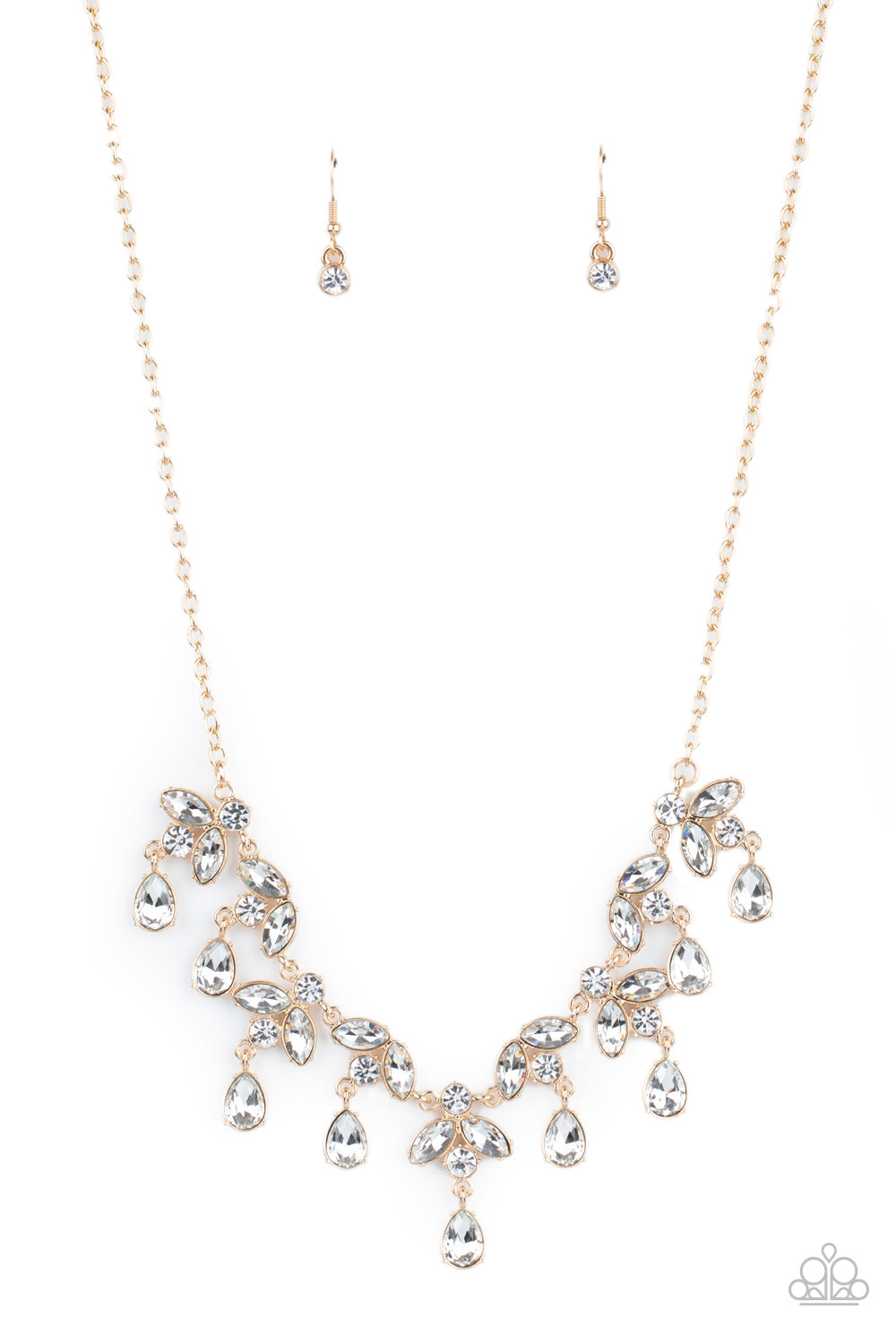 Paparazzi March 2021 Life of the Party - Vintage Royale - Gold Necklace - Pusher P