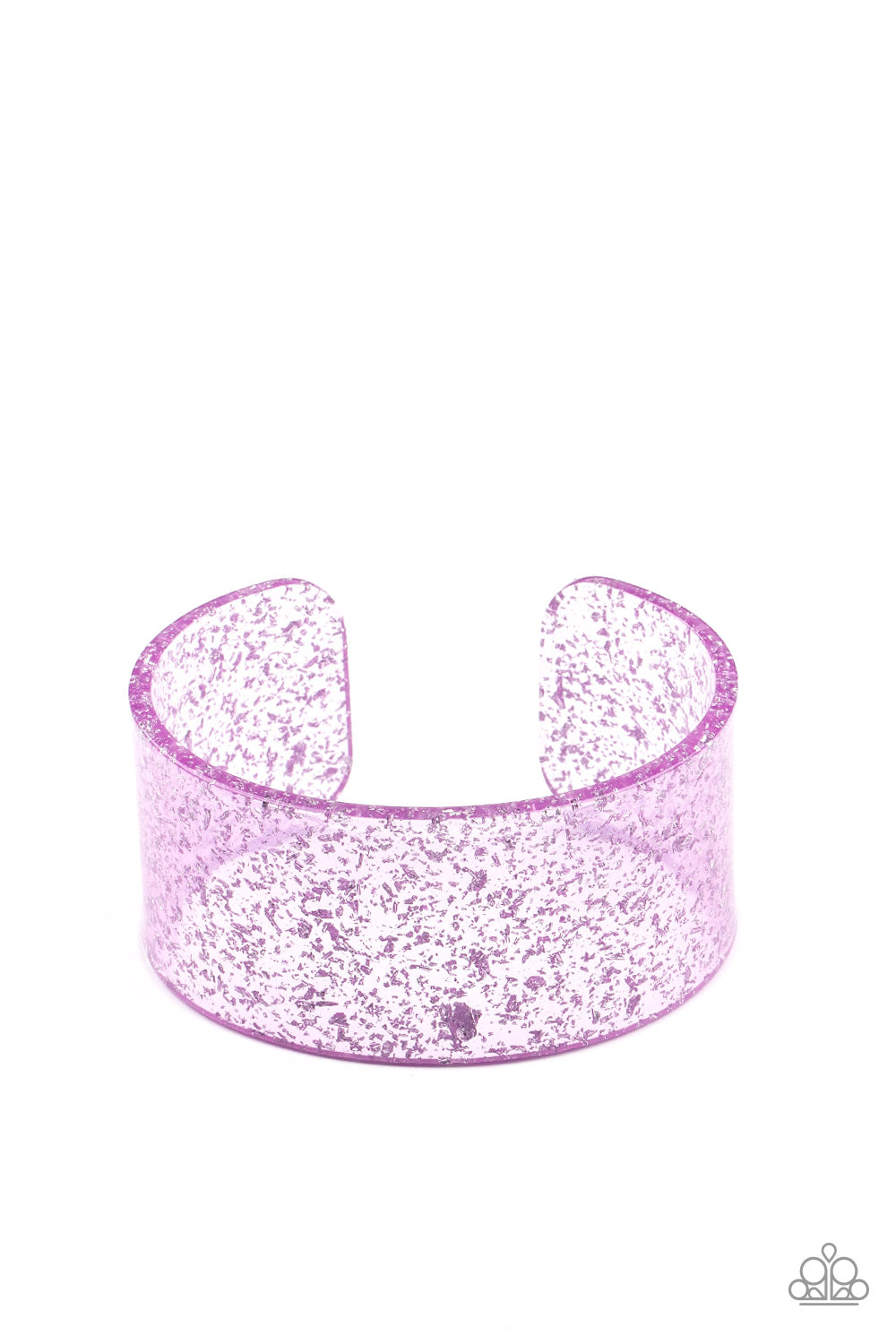 Paparazzi Snap, Crackle, Pop! - Purple Bracelet - Pusher P