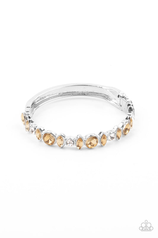 Paparazzi BLING Them To Their Knees - Brown Bracelet - Pusher P
