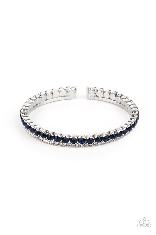 Paparazzi Fairytale Sparkle - Blue Bracelet - Pusher P
