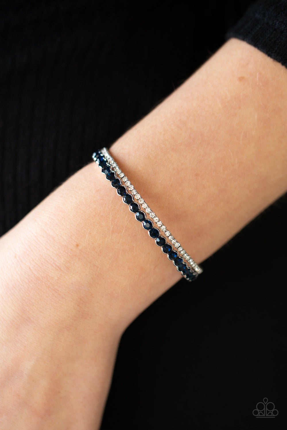 Paparazzi Fairytale Sparkle - Blue Bracelet - Pusher P