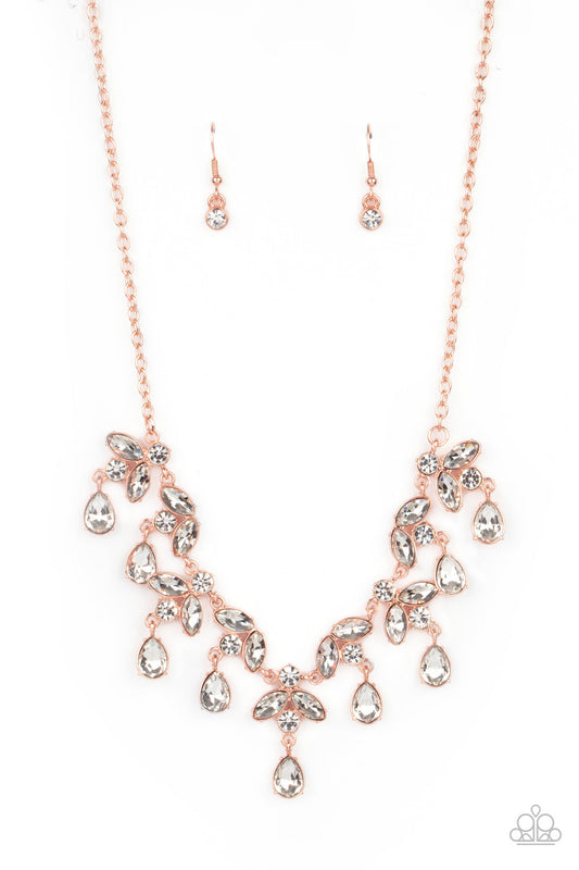 Paparazzi Vintage Royale - Copper Necklace