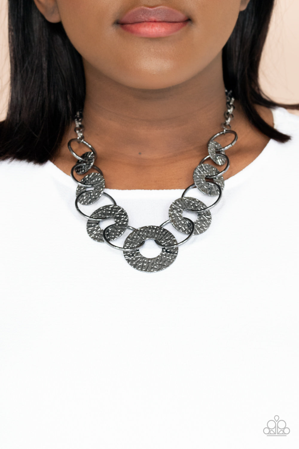 Paparazzi Industrial Envy - Black Necklace - Pusher P