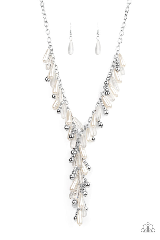 Paparazzi Dripping With DIVA-ttitude Necklace - April 2021 Life Of The Party Exclusive - Pusher P