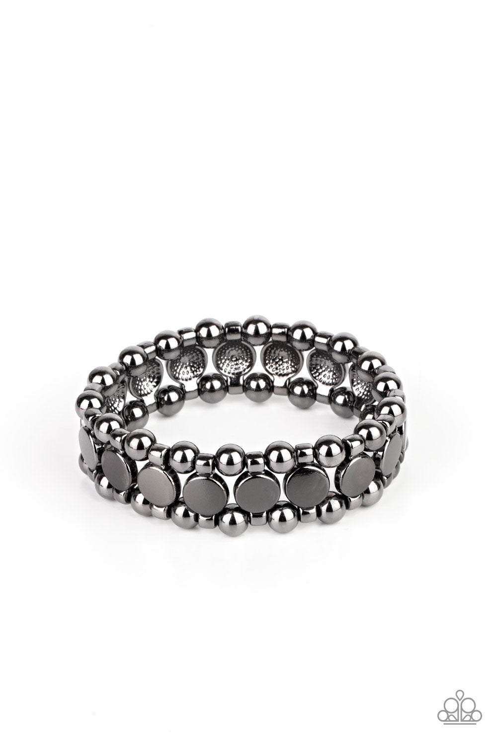 Paparazzi Metro Magnetism - Black Bracelet - Pusher P