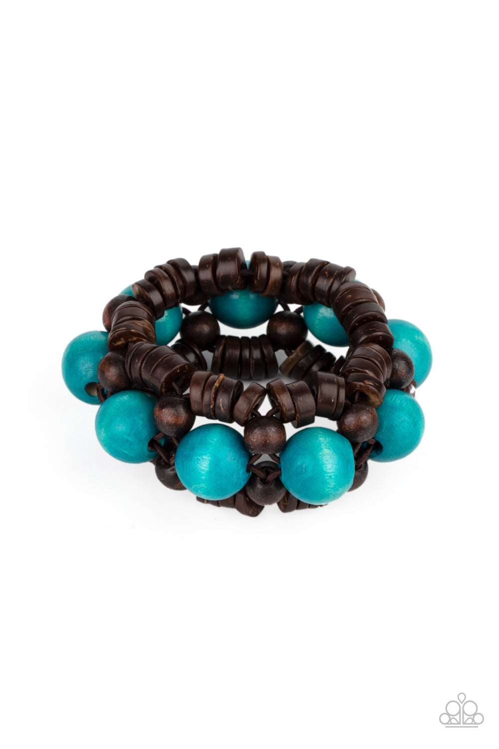 Paparazzi Tropical Temptations - Blue Bracelet - Pusher P