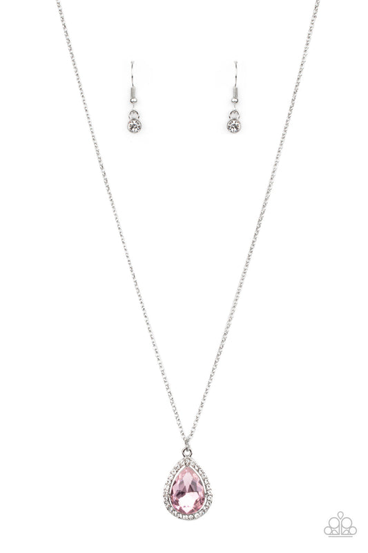 Paparazzi Duchess Decorum - Pink Necklace - Pusher P