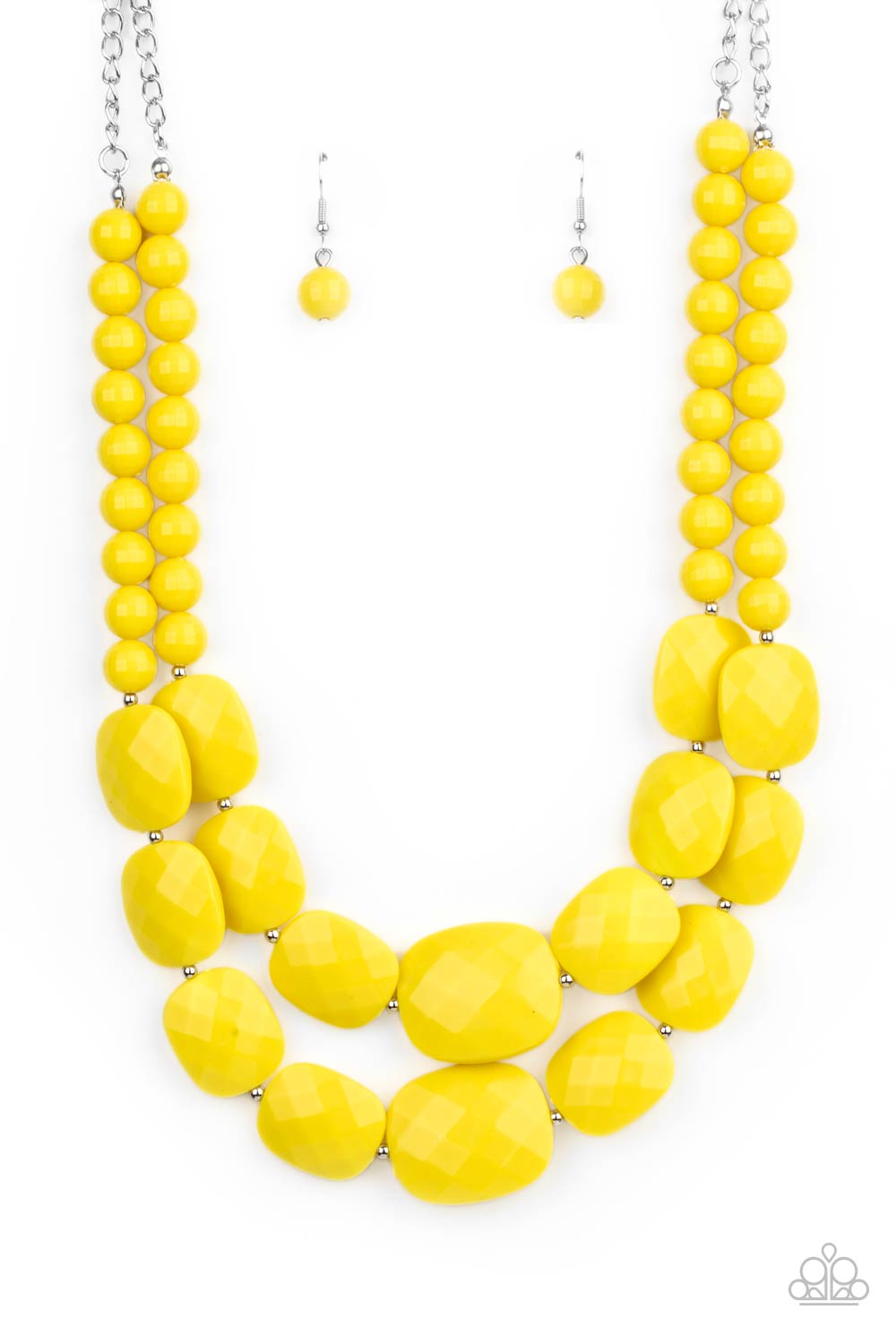 Paparazzi Resort Ready - Yellow Necklace - Pusher P
