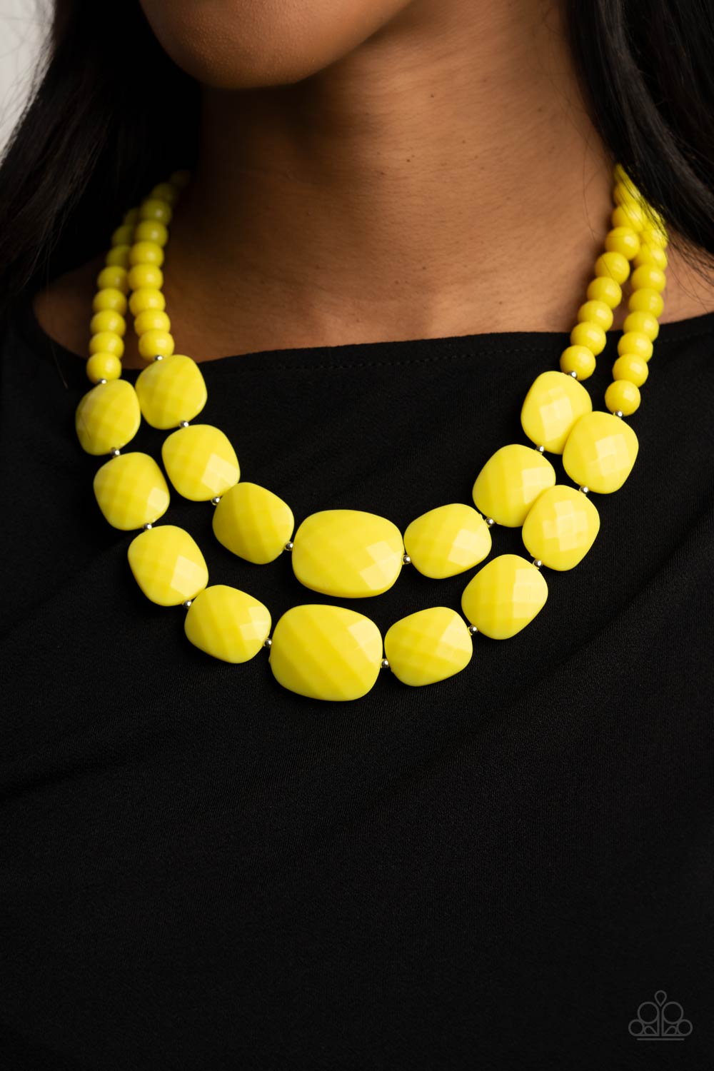 Paparazzi Resort Ready - Yellow Necklace - Pusher P