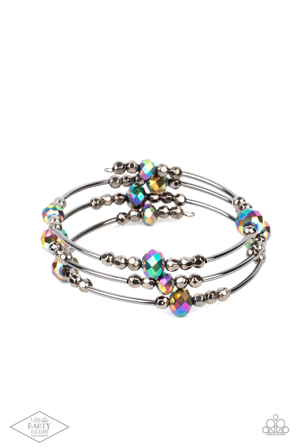 Paparazzi Showy Shimmer - Multi Bracelet - Life of the Party
