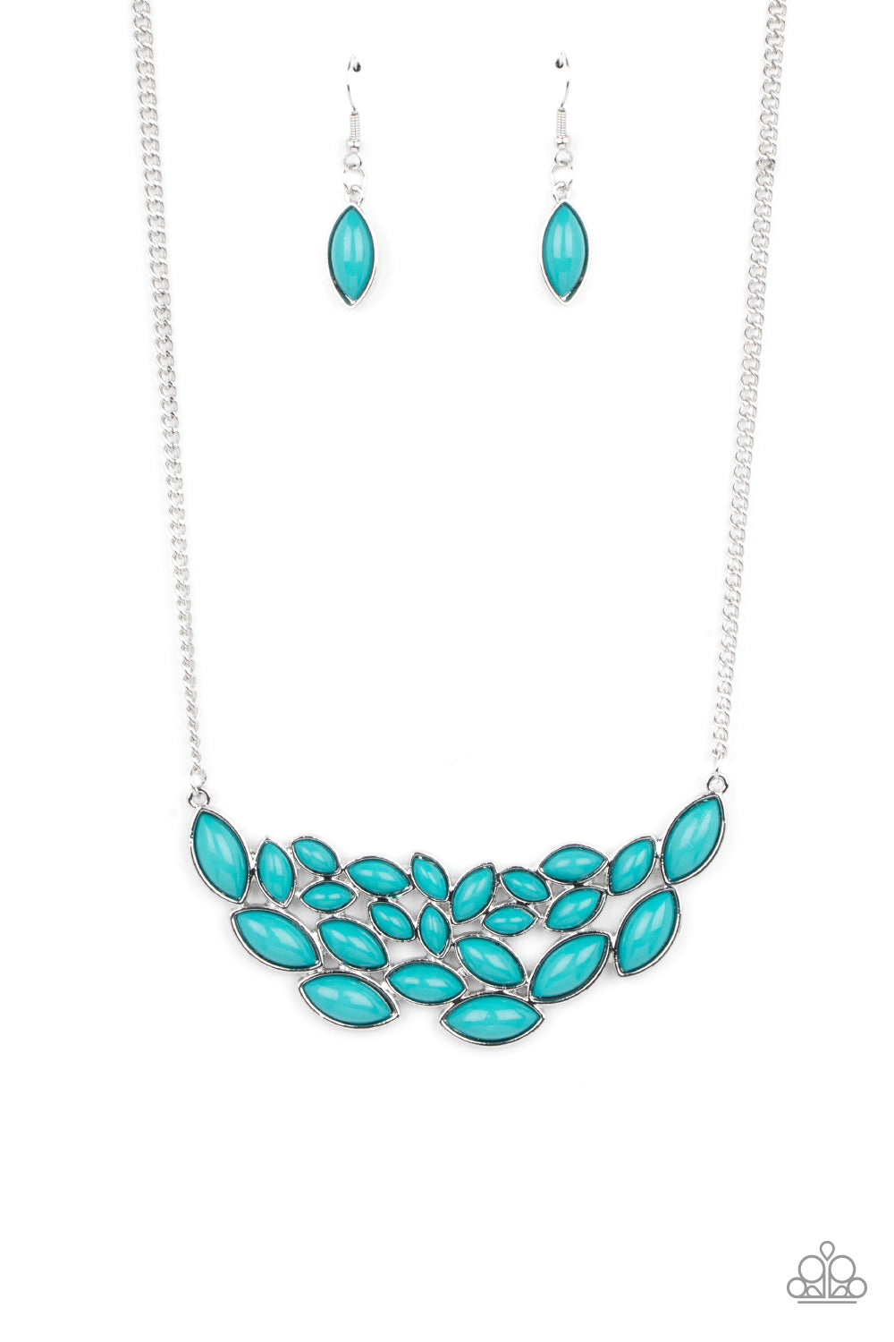 Paparazzi Eden Escape - Blue Necklace - Pusher P