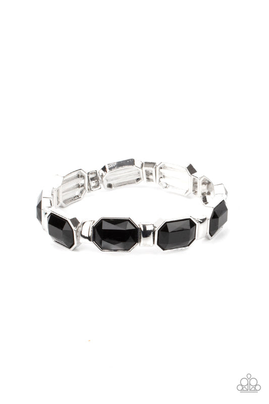 Paparazzi Fashion Fable - Black Bracelet - Pusher P