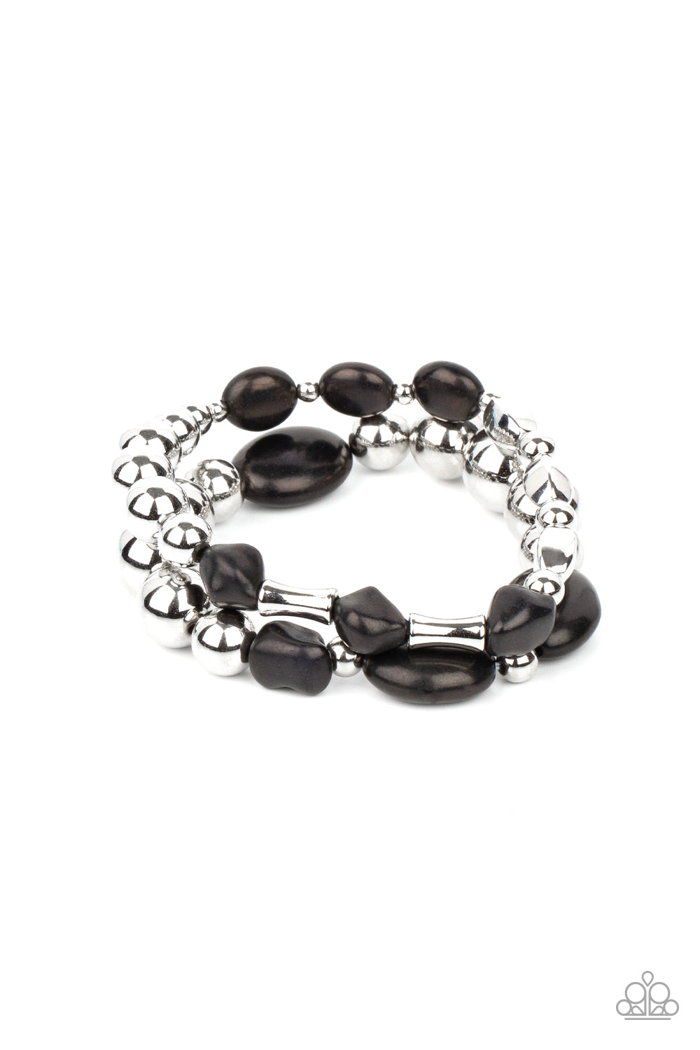Paparazzi Authentically Artisan - Black Bracelet - Pusher P