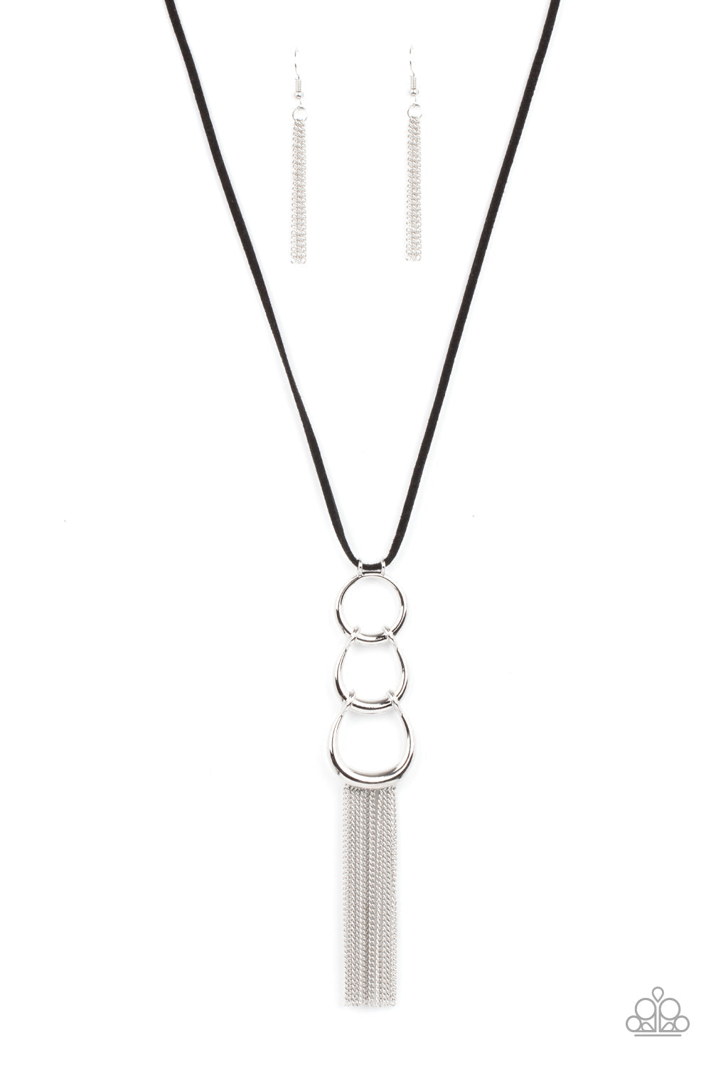 Paparazzi Industrial Conquest - Black Necklace - Pusher P