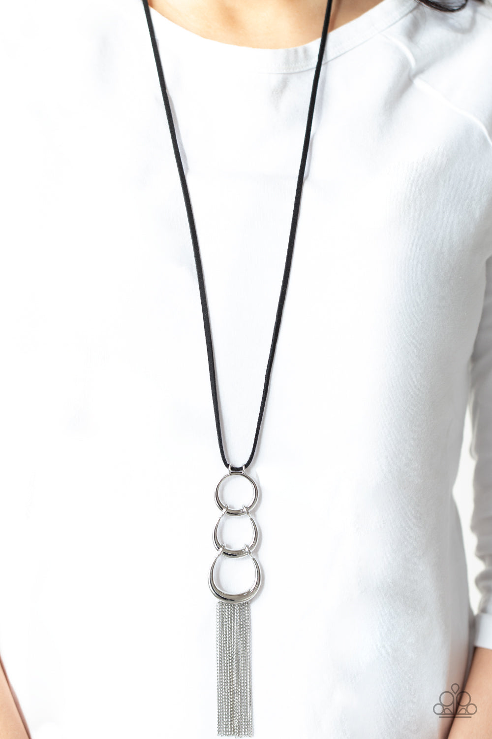 Paparazzi Industrial Conquest - Black Necklace - Pusher P