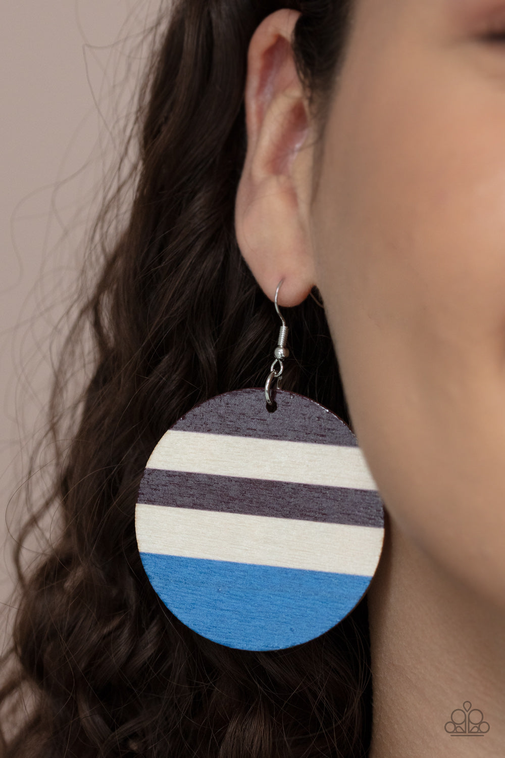 Paparazzi Life Yacht Party - Blue Earrings - Pusher P