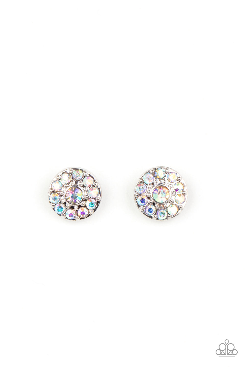 Paparazzi Starlet Shimmer Iridescent Post Earrings - Pusher P