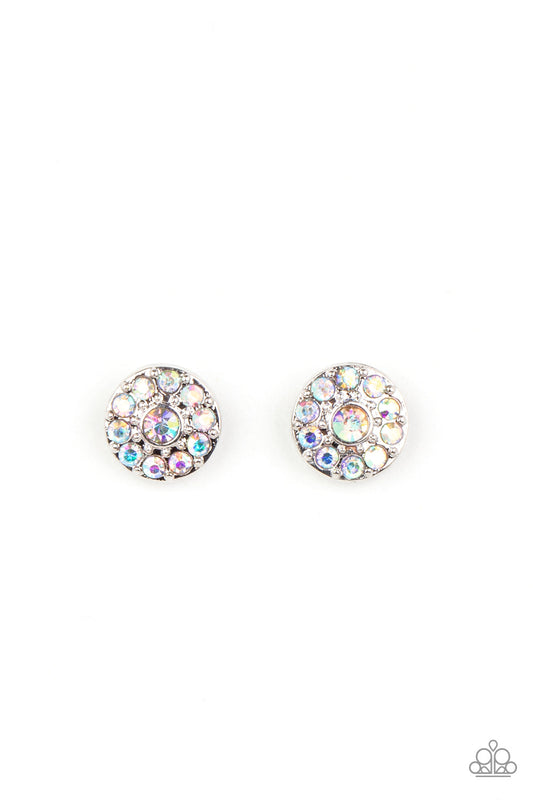 Paparazzi Starlet Shimmer Iridescent Post Earrings - Pusher P