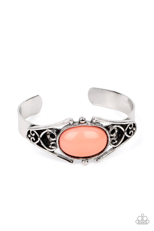 Paparazzi Springtime Trendsetter - Orange Bracelet - Pusher P