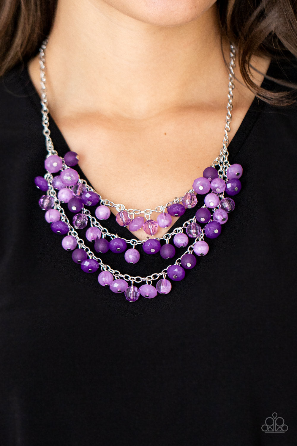Paparazzi Fairytale Timelessness - Purple Necklace - Pusher P