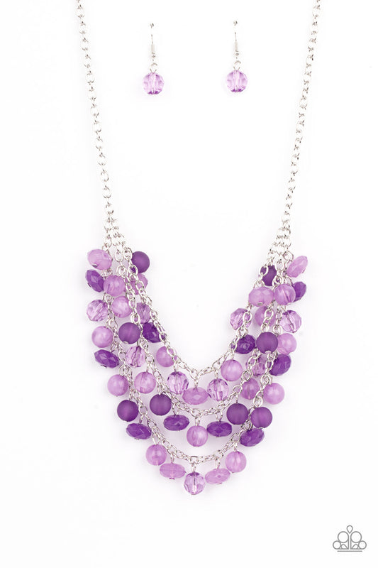 Paparazzi Fairytale Timelessness - Purple Necklace - Pusher P