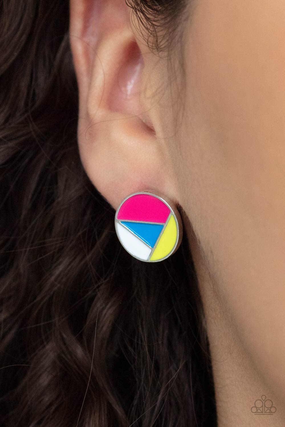 Paparazzi Artistic Expression - Multi Earrings - Pusher P
