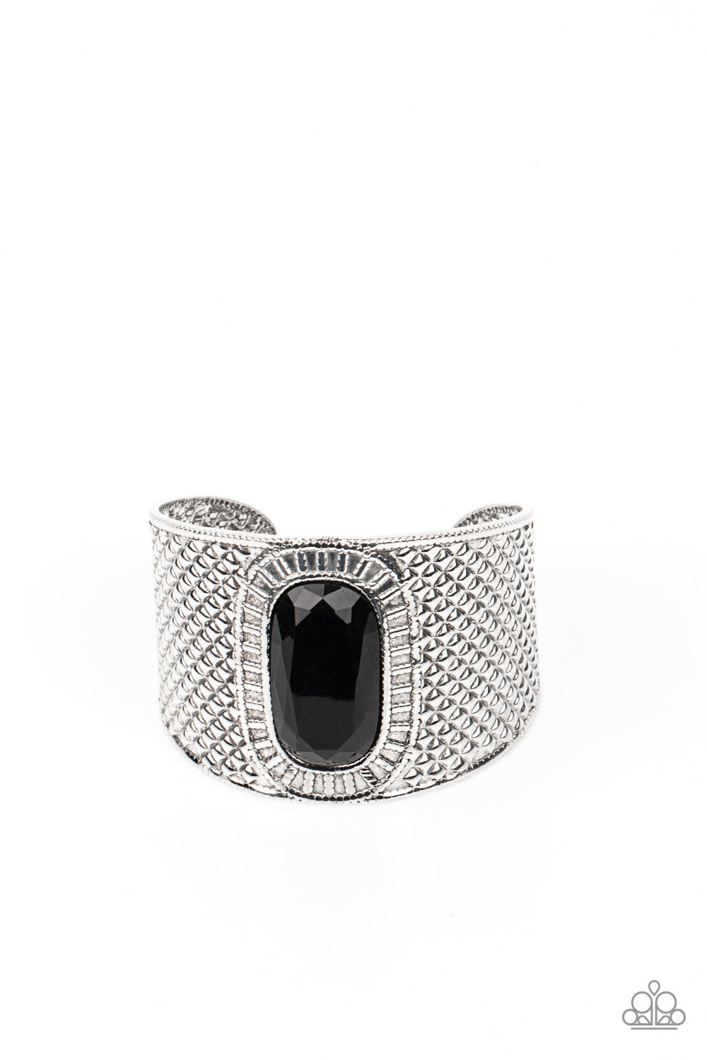 Paparazzi Poshly Pharaoh - Black Bracelet - Pusher P