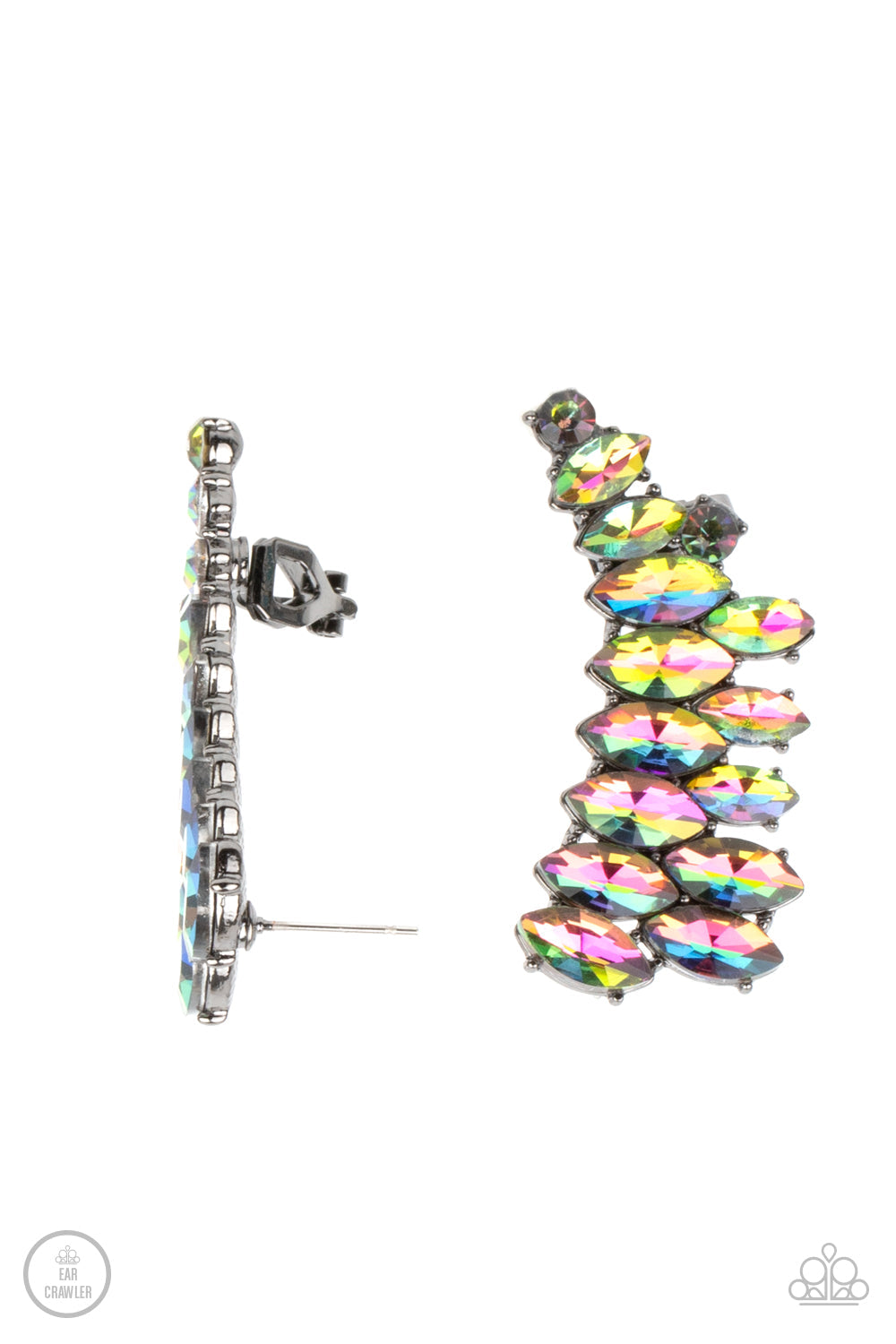 Paparazzi Explosive Elegance - Multi Earrings - Pusher P