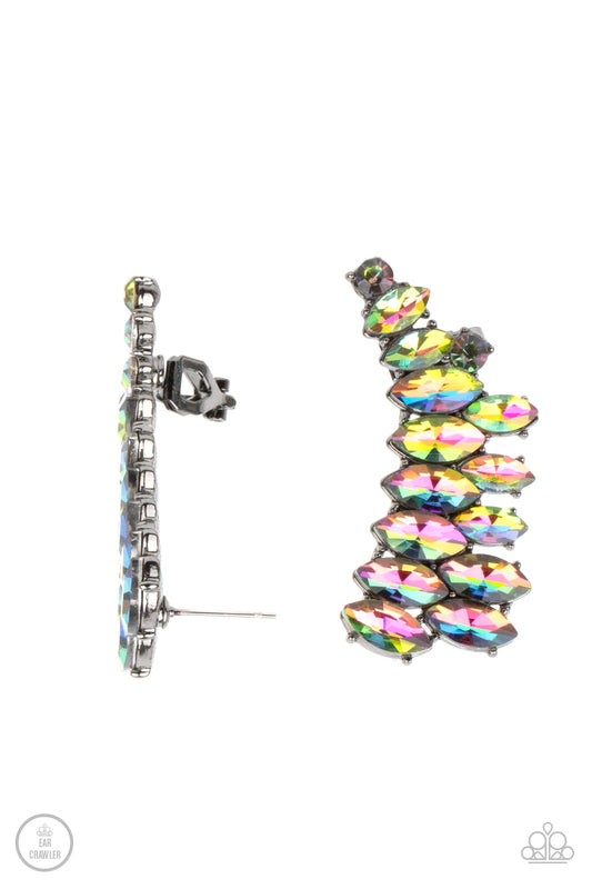 Paparazzi Explosive Elegance - Multi Earrings - Pusher P