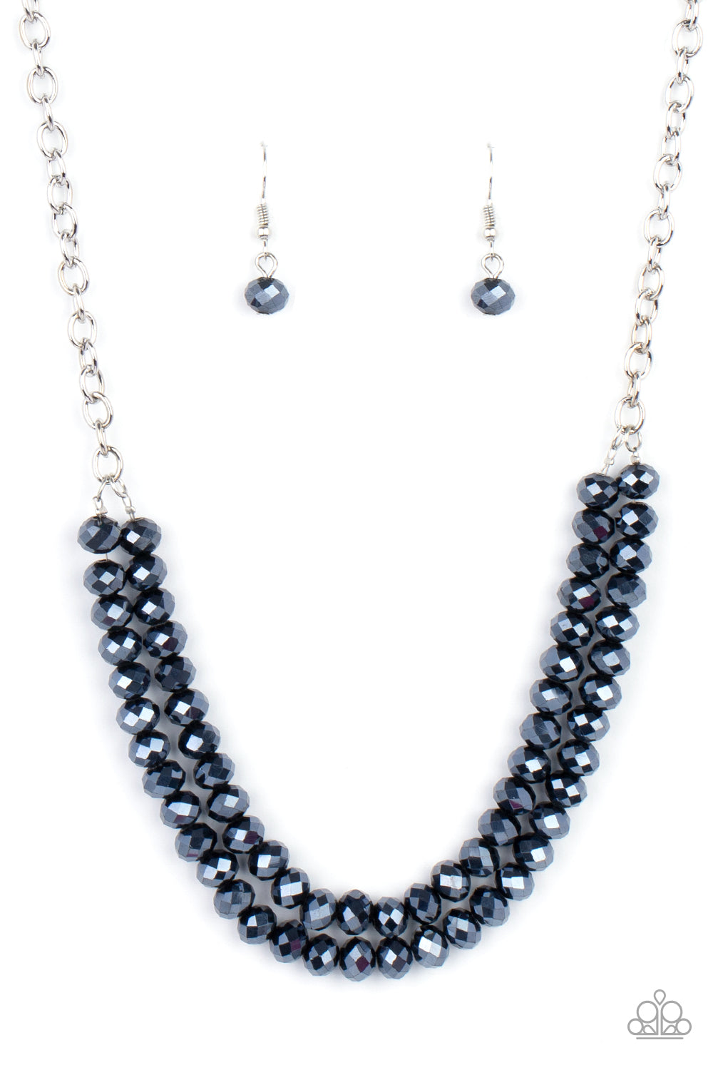 Paparazzi May The FIERCE Be With You - Blue Necklace - Pusher P