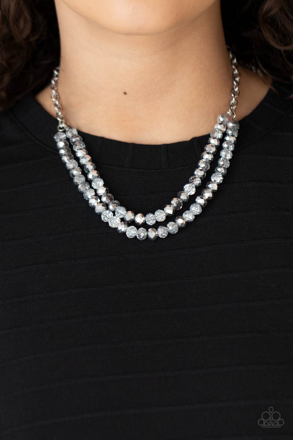 Paparazzi May The FIERCE Be With You - Silver Necklace - Pusher P