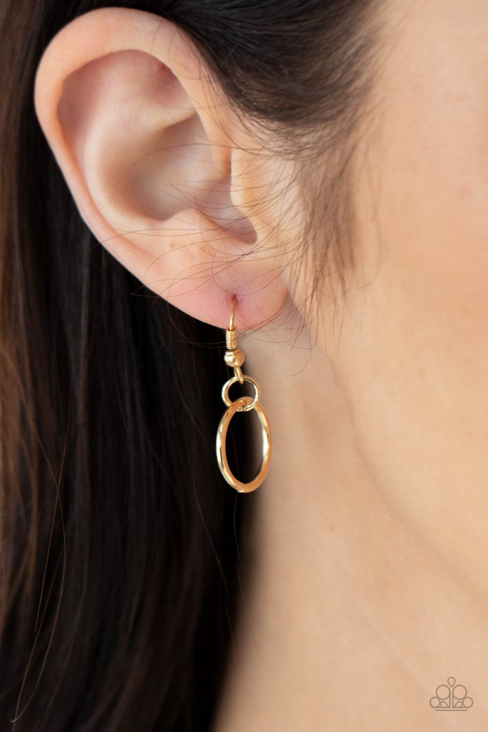 Paparazzi RING to Reason - Gold Necklace - Pusher P